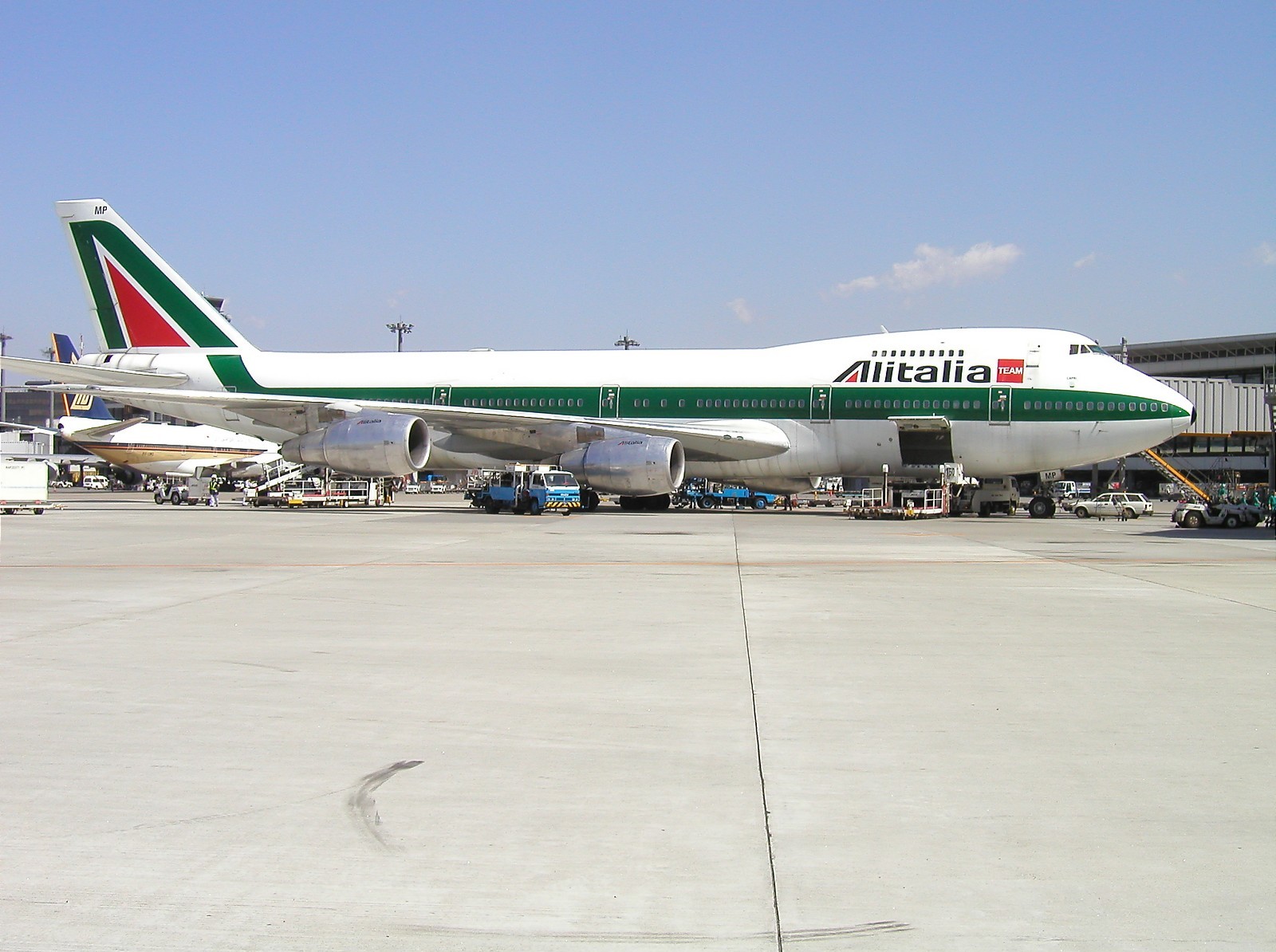 A3 Boeing 747-243B, Alitalia